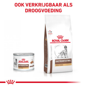 12x Royal Canin Gastrointestinal High Fibre Hondenvoer Nat 200 gr