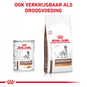 12x Royal Canin Gastrointestinal Low Fat Hondenvoer Nat