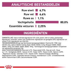 12x Royal Canin Renal with Beef Kattenvoer Nat 85 gr