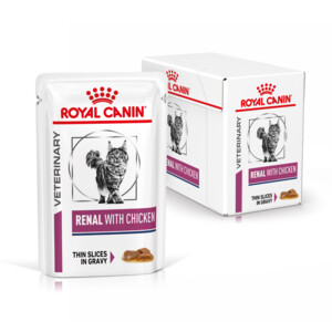 12x Royal Canin Renal with Chicken Kattenvoer Nat