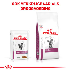 12x Royal Canin Renal with Chicken Kattenvoer Nat