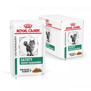 12x Royal Canin Satiety Weight Management Kattenvoer Nat 85 gr