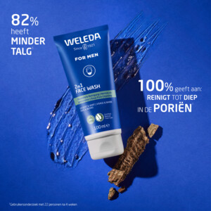WELEDA Men 2-in-1 Reinigingsgel - 7.49 euro