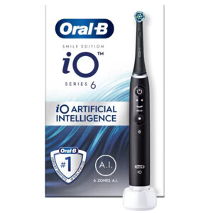 Oral-B Elektrische Tandenborstel IO 6 Smile Black Lava | Plein.nl