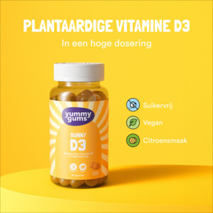 Yummygums Sunny D3 - 19.95 euro