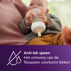 Philips Avent Natural Repsonse Babyfles 3-6 mnd - 11.99 euro