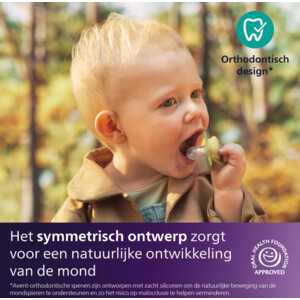 Philips Avent Fopspeen Ultra Air Fopspeen 18+ mnd Walvis - 8.59 euro