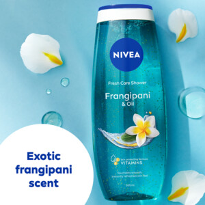 6x NIVEA Douchegel Frangipani & Oil - 26.75 euro
