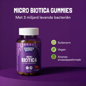 2x Yummygums Microbiotica - 29.95 euro
