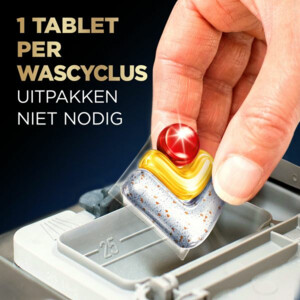 7x Finish Ultimate Plus Vaatwastabletten Regular - 28.55 euro