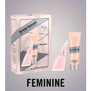 Bruno Banani Woman Geschenkset   Eau de Toilette 30 ml + Showergel 50 ml - 12.95 euro