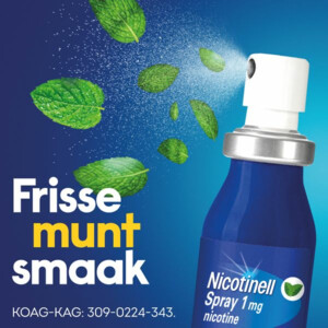 Nicotinell Mondspray 1 mg Duo Verpakking - 39.99 euro