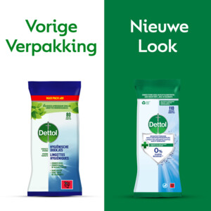 Dettol Desinfecterende Reinigingsdoekjes Cleanser - 5.99 euro