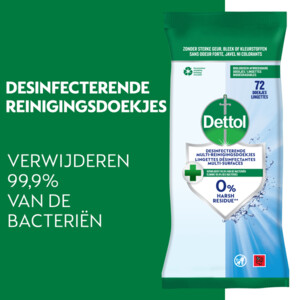 Dettol Desinfecterende Reinigingsdoekjes Cleanser - 4.39 euro