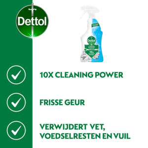 Dettol Antibacteriële Allesreiniger  Spray Linnen Frisheid - 6.99 euro