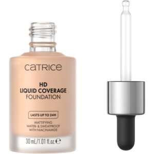 Catrice HD Liquid Coverage Foundation 020 Rose Beige - 9.29 euro