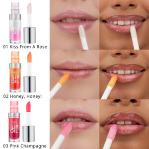 3x essence Hydra Kiss Lip Oil 03 Pink Champagne - 10.24 euro