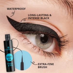 essence Liquid Ink Eyeliner Waterproof Black - 3.35 euro