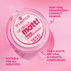 essence All About Matt! Fixing Compact Powder - 2.69 euro