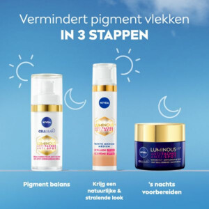 3x NIVEA Luminous630 CC Cream SPF 30 Medium - 104.99 euro