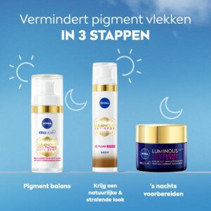 3x NIVEA Luminous630 CC Cream SPF 30 Dark - 97.61 euro