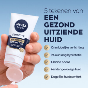 NIVEA Men Sensitive Skin & Stubble Moisturizer Gezichtsgel - 16.89 euro
