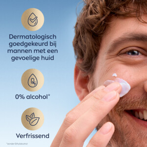 NIVEA Men Sensitive Skin & Stubble Moisturizer Gezichtsgel - 16.89 euro