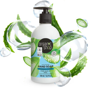 Organic Shop Handzeep Aloe and Milk - 4.39 euro