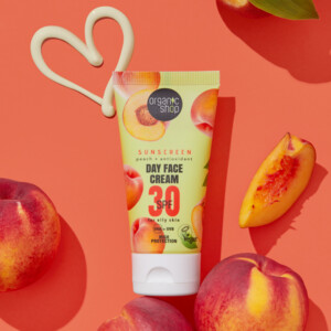 6x Organic Shop Zonnebrandcréme Gezicht SPF 30 Vette huid - 35.6 euro
