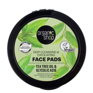 6x Organic Shop Face Pads Deep cleansing - 26.97 euro