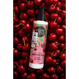 6x Organic Shop Douchegel Cherry and Blueberry - 20.32 euro