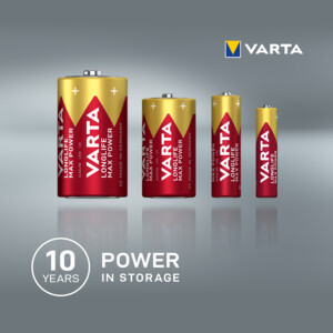 20x Varta Longlife Max Power Alkaline Batterijen AA - 61.48 euro