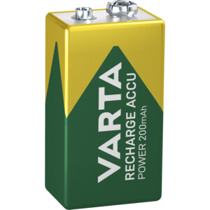 Varta  Recharge Accu Power Oplaadbare Batterijen 9V 200mAh - 6.95 euro