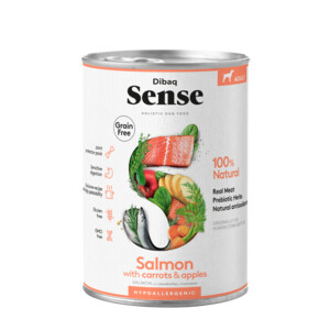 Dibaq Sense Hondenvoer Blik Salmon