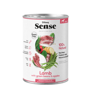 Dibaq Sense Hondenvoer Blik Lamb