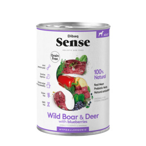 Dibaq Sense Wild Hondenvoer Blik Wild Boar & Deer