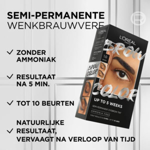 L'Oréal Brow Color Wenkbrauwverf 6.0 Light Brunette - 18.09 euro