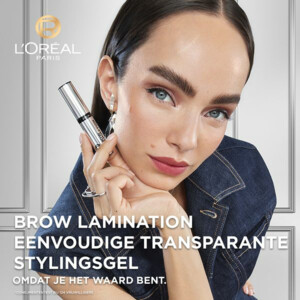 L'Oréal Brow Lamination Wenkbrauwgel Transparant - 12.95 euro