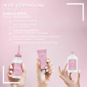 L'Oréal Casting Natural Gloss Semi-Permanente Haarkleuring 623 Nougat Donkerblond - 11.99 euro