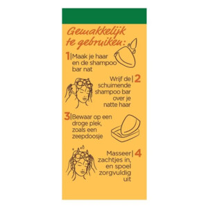 Garnier Loving Blends Honing Goud Shampoo Bar - 7.49 euro