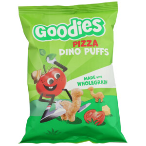 9x Goodies Snack Dino Puffs Pizza - 10.95 euro