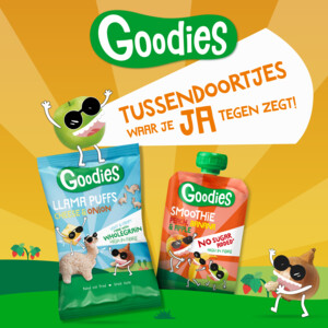 6x Goodies Luchtige Rijstwafeltjes Rood Fruit - 7.77 euro