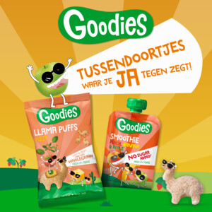 9x Goodies Snack Dino Puffs Pizza - 10.95 euro