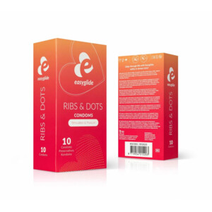 Easyglide Condooms Ribs & Dots - 6.99 euro