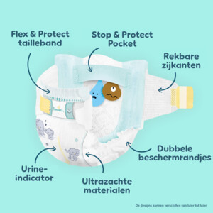 Pampers Premium Protection Luiers Maat 7 (15+ kg) - 91.83 euro