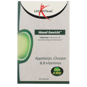 Lucovitaal Appelazijn, Chroom & B vitamines Ideaal Gewicht - 16.99 euro