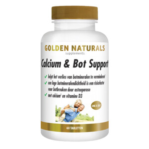 2x Golden Naturals Calcium & Bot Support Vegan - 37.48 euro