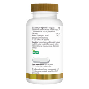 Golden Naturals Valeriaan 1600mg - 19.75 euro