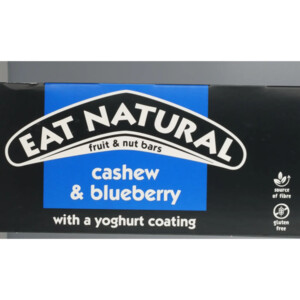 Eat natural Fruit & Noten Bar Yoghurtlaagje Cashew & Blueberry - 16.99 euro