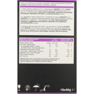 Eat natural Fruit & Noten Bar Amandel & Sultana - 16.99 euro